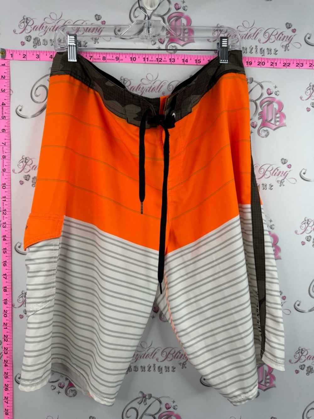 Billabong shorts board px3 platinum swim Orange and White Men’s Board Shorts